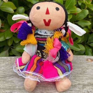 🧸Mexico Cultural Doll - Made in Mexico EUC!